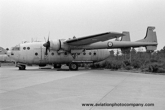 French Air Force Nord 2501 Noratlas 28 stored at Cazaux (1994)