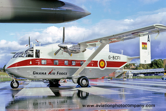 Ghanaian Air Force Short Skyvan G-BCFI/A (1974)