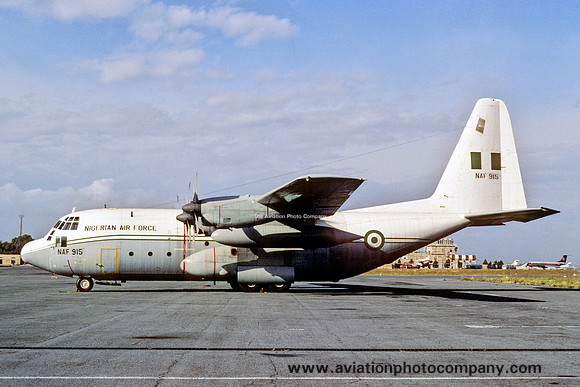Nigerian Air Force Lockheed C-130H Hercules NAF-915 (1978)