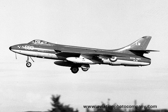Royal Navy 764 Squadron Hawker Hunter GA.11 WV381/LM693 (1969)