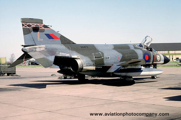 RAF 29 Squadron McDonnell F-4M Phantom FGR.2 XV473/L (1980)