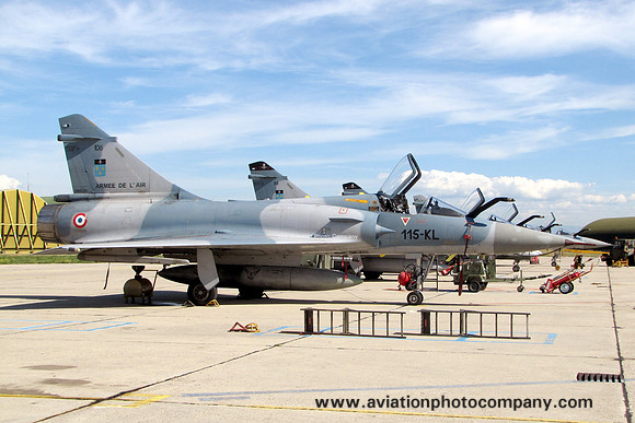 French Air Force EC02.005 Dassault Mirage 2000C 106/115-KL at Orange (2012)