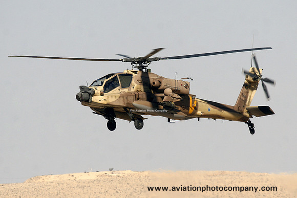 Israeli Air Force McDonnell Douglas AH-64D 746 at Ramon AB (2012)
