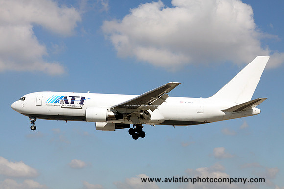 ATI Air Transport International Boeing 767-232F N762CX at Miami IAP (2012)