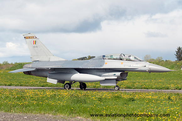 Belgian Air Force 31 Sml BD F-16BM FB-15 at NATO Tiger Meet 2012 Orland