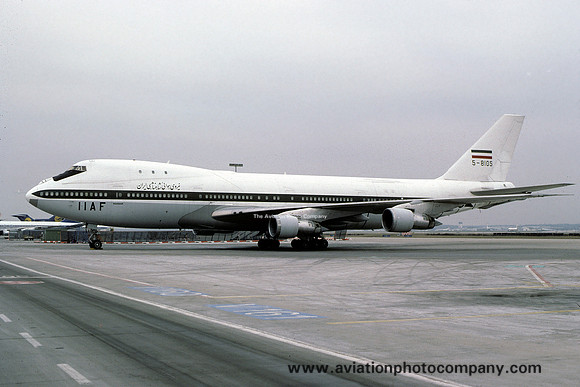 Iranian Air Force Boeing 747 Tanker 5-8105 (1978)