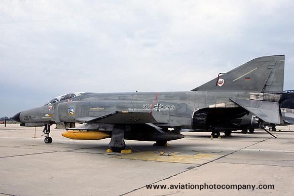 West German AF JG74 McDonnell F-4F Phantom 37+93 (1985)