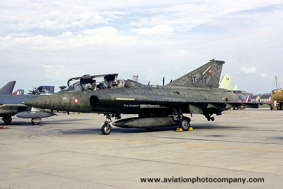 Danish Air Force SAAB Sk-35D Draken AT-153 (1979)