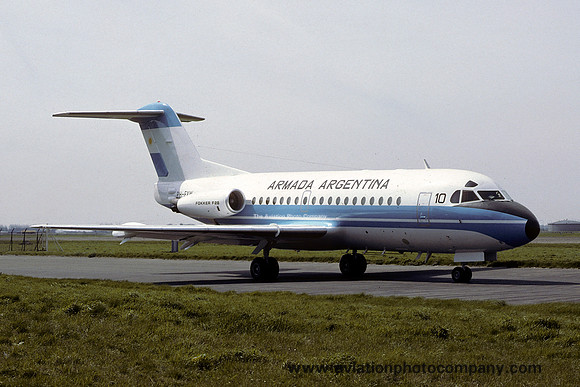 Argentinian Navy Fokker F-28 10/PH-EXW (1979)