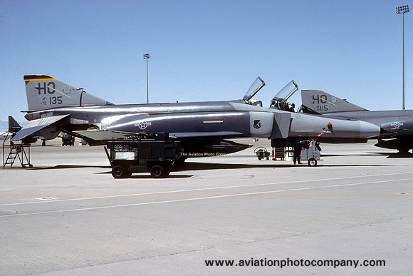 USAF 49 FW 20 FS McDonnell F-4F Phantom 72-1135/HO (1998)