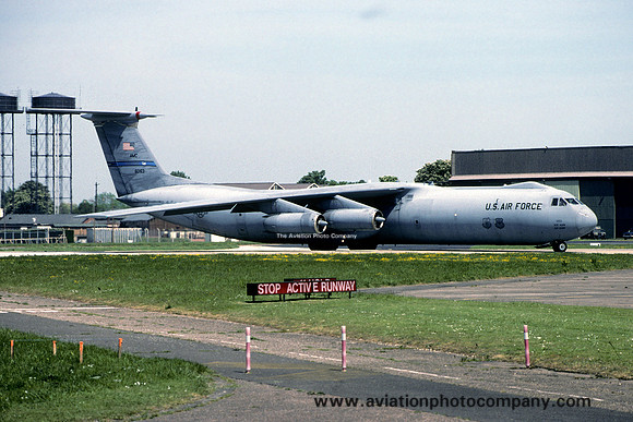 USAF 305/514 AMW Lockheed C-141B Starlifter 66-0163 (1998)