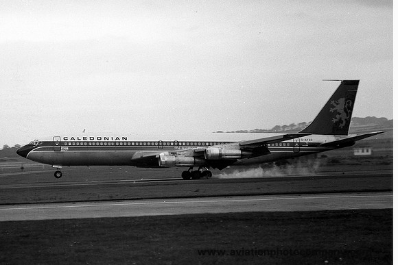Caledonian Boeing 707 G-ATZC (1970)