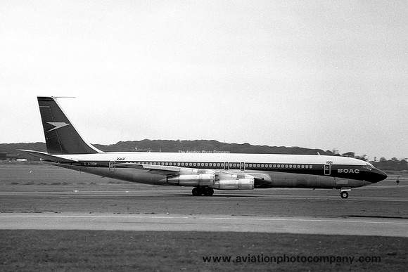 BOAC Boeing 707 G-AXGW (1970)
