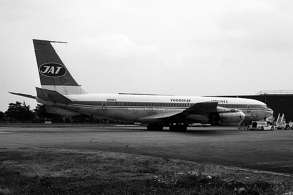 JAT Boeing 707 N722PA (1971)