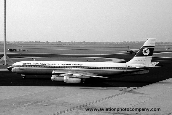 THY Turkish Airlines Boeing 707 TC-JAJ (1971)