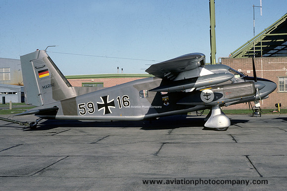 West German Navy MFG5 Dornier Do28D 59+16 (1985)