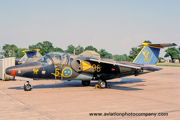 Swedish Air Force F5 SAAB 105 Sk60A 60096 (1978)