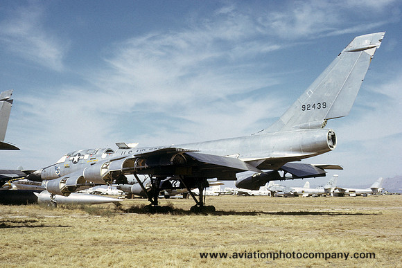 USAF Convair B-58A Hustler 59-2439 at MASDC Davis Monthan (1973)