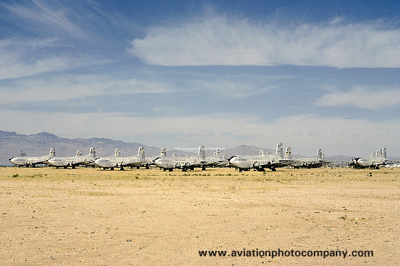 USAF Douglas C-124 Globemaster MASDC arrivals area (1973)