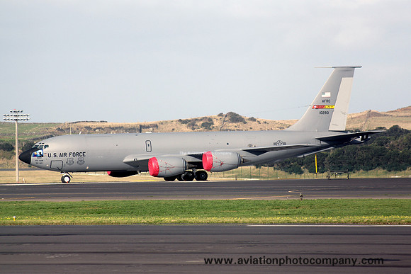 USAF AFRC 452 AMW Boeing KC-135R 61-0280 at Lajes (2013)