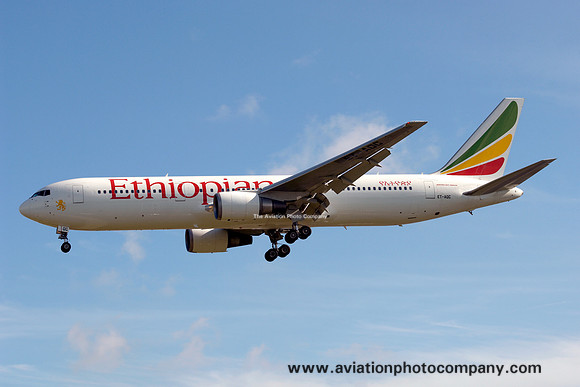 Ethiopian Airlines Boeing 767-300 ET-AQG at London Heathrow (2012)