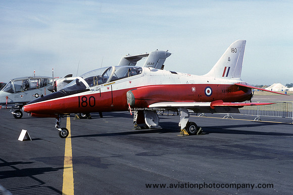RAF 4 FTS Hawker Siddeley Hawk T.1 XX180 (1979)