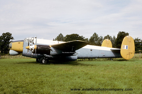 RAF Avro Shackleton T.4 VP293 at the Strathallan Museum (1987)