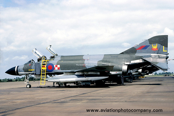 RAF 56 Squadron McDonnell F-4M Phantom FGR.2 XV495/L (1979)