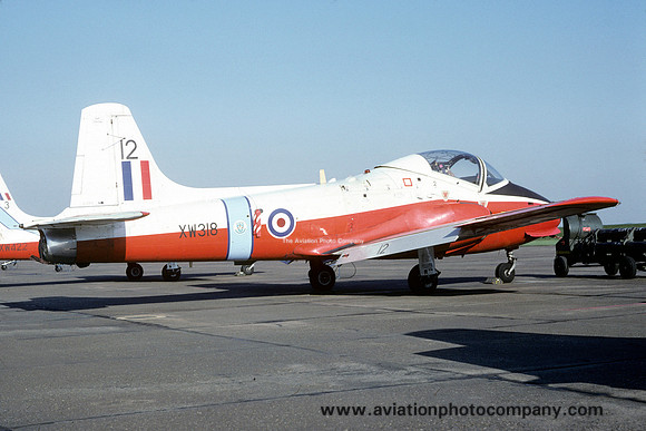RAF College Hunting Jet Provst T.5A XW318/12 (1980)