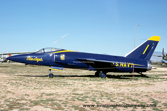 US Navy Blue Angels Grumman F-11A at Pima County Museum (1979)
