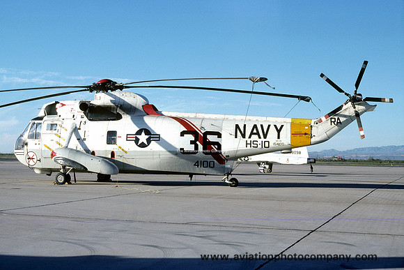 US Navy HS-10 Sikorsky SH-3D 154100/RA-36 (1979)