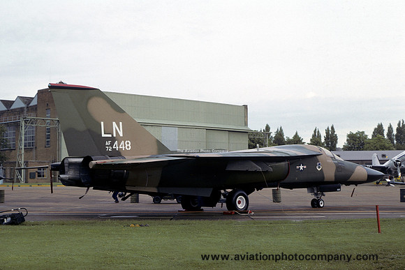 USAF 48 TFW 494 TFS General Dynamics F-111F 72-1448/LN (1979)