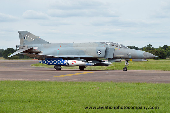 Greek Air Force 339 Mira McDonnell F-4E Phantom 71755 at RIAT Fairford (2016)