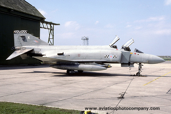 RAF 43 Squadron McDonnell F-4K Phantom FG.1 XT875/K (1985)