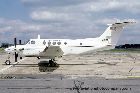 USAF 58 MAS Beech C-12A 84-0162 (1985)