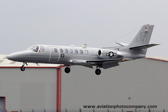 USMC MWHS-4 Cessna UC-35A 165741 at Prestwick (2014)