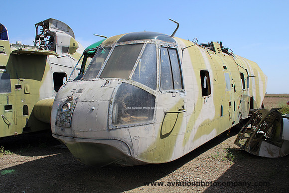 Ex USAF Sikorsky HH-3E 66-13285 stored at Yuba City (2015)