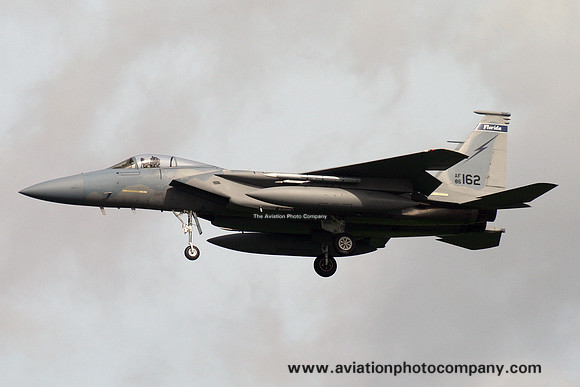 USAF Florida ANG 159 FS McDonnell Douglas F-15C Eagle 86-0162 at Leeuwarden (2015)