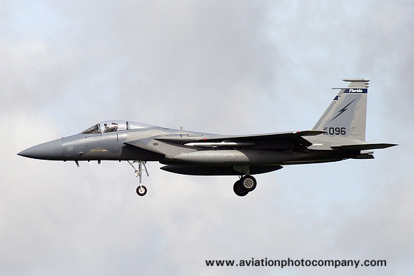 USAF Florida ANG 159 FS McDonnell Douglas F-15C Eagle 85-0096 at Leeuwarden (2015)
