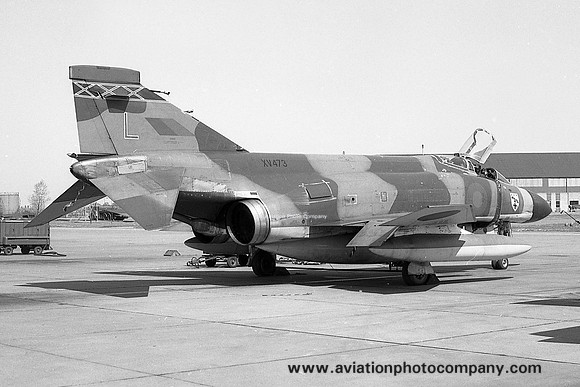 RAF 29 Squadron McDonnell F-4M Phantom FGR.2 XV473/L (1980)