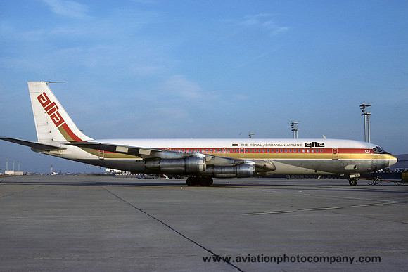 Alia Royal Jordanian Boeing 707-300C JY-AES (1979)