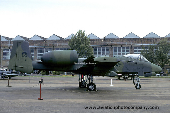 USAF 81 TFW Fairchild A-10A 77-0241/WR (1979)