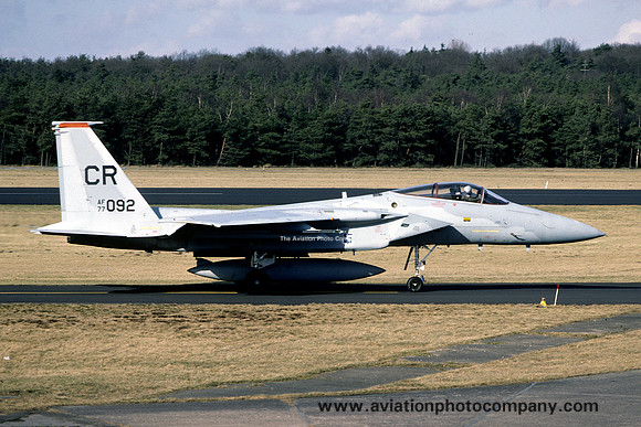 USAF 32 TFS McDonnell Douglas F-15A EAgle 77-0092/CR (1979)