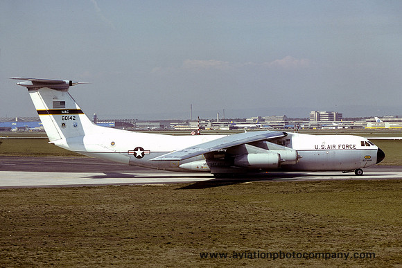 USAF 62 MAW Lockheed C-141A Starlifter 66-0142 (1979)
