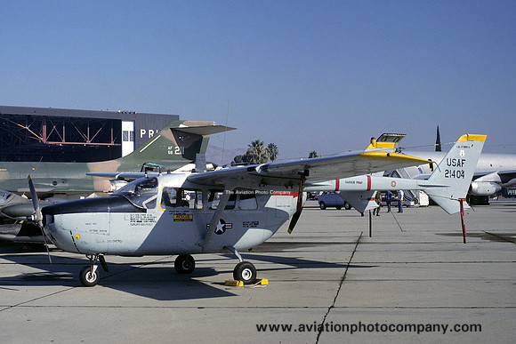 USAF California ANG 196 TASS Cessna O-2A 67-21404 (1979)