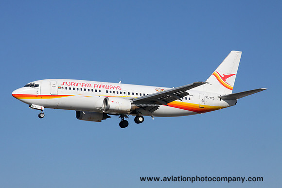 Surinam Airways Boeing 737-300 PZ-TCO at Miami IAP (2012)