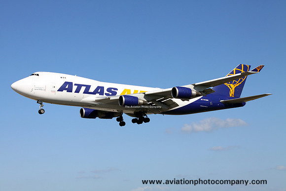 Atlas Air Boeing 747-400F N412MC at Miami IAP (2012)