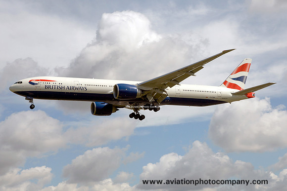 British Airways Boeing 777-300ER G-STBF at London Heathrow (2012)
