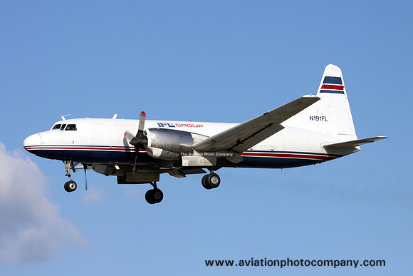 IFL Group Convair 580F N191FL at Miami IAP (2012)