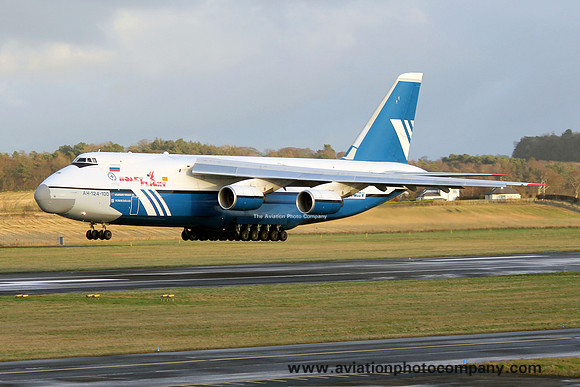 Polet Flight Antonov An-124-100 RA-82068 at Prestwick (2012)